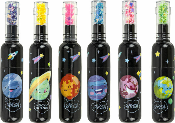 Изображение товара Набор маркеров Юнландия Космос / 152512 (6цв)