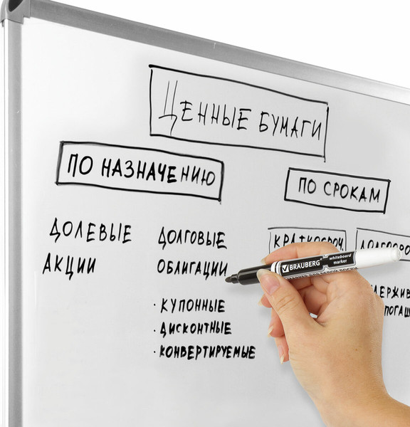 Изображение товара Маркер для доски Brauberg 150846 (черный)