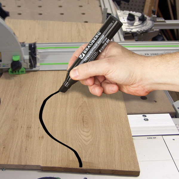 Изображение товара Маркер перманентный Brauberg 151224 (черный)