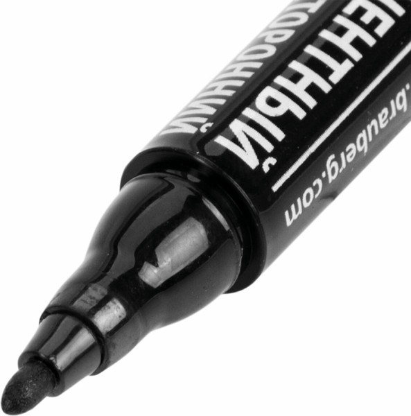 Изображение товара Маркер перманентный Brauberg 150836 (черный)