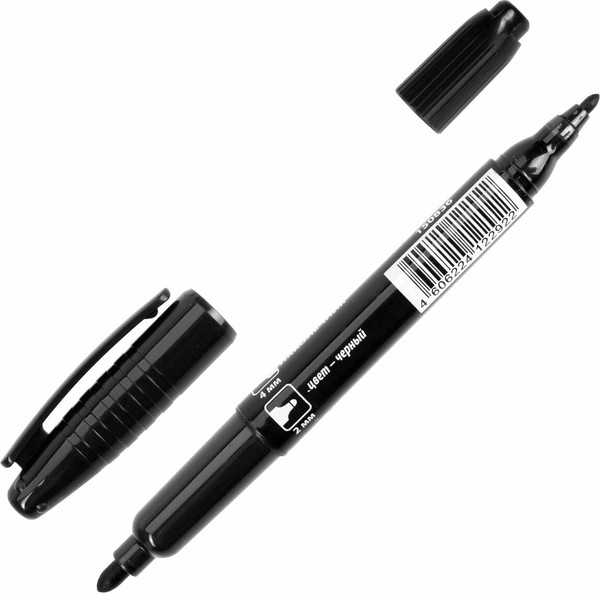 Изображение товара Маркер перманентный Brauberg 150836 (черный)