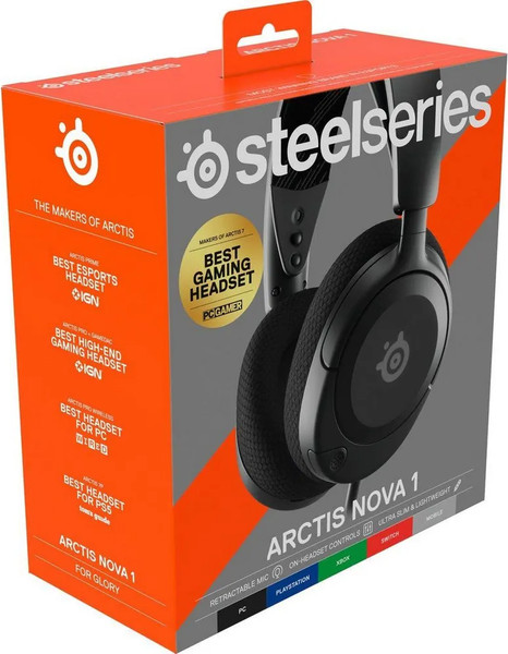 Изображение товара Наушники SteelSeries Arctis Nova 1 / 61606 (черный)