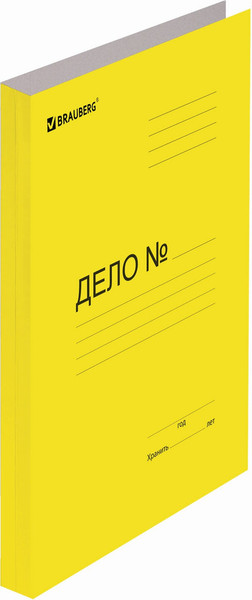 Изображение товара Папка для бумаг Brauberg 121520 (желтый)