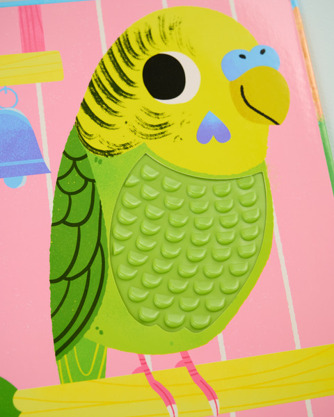 Изображение товара Развивающая книга CLEVER Тактильные книжки. Кто я? Питомцы, твердая обложка (Хансен Джон)