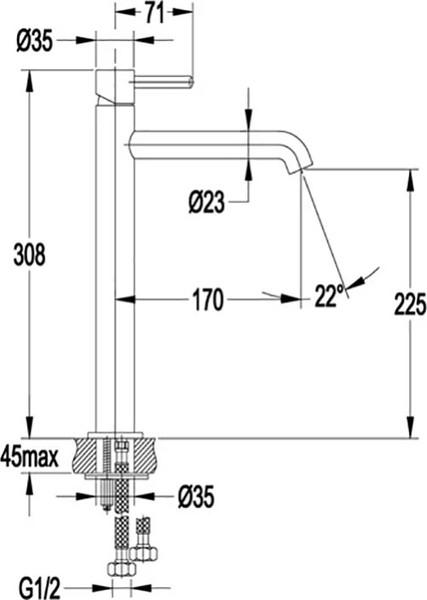 Изображение товара Смеситель Grocenberg GB3029BG