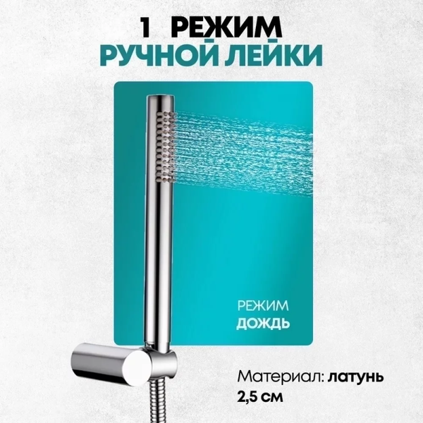 Изображение товара Душевая система со смесителем Grocenberg  GB5099CR-3