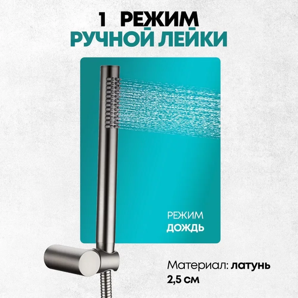 Изображение товара Душевая система со смесителем Grocenberg  GB5099NK-3