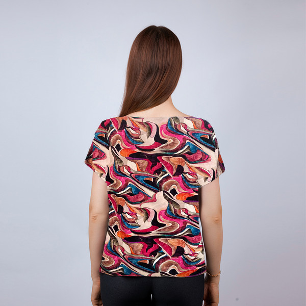 Изображение товара Футболка Verally 434-1 (р.170,176-108-114, ар-нуво)