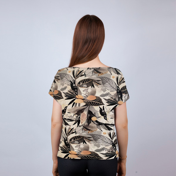 Изображение товара Футболка Verally 434-1 (р.170,176-96-102, колибри)