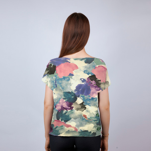 Изображение товара Футболка Verally 434-1 (р.170,176-112-118, мультиколор)