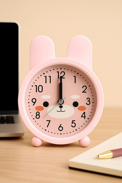 Изображение товара Настольные часы ILikeGift Bunny / HR-8085-03 (розовый)