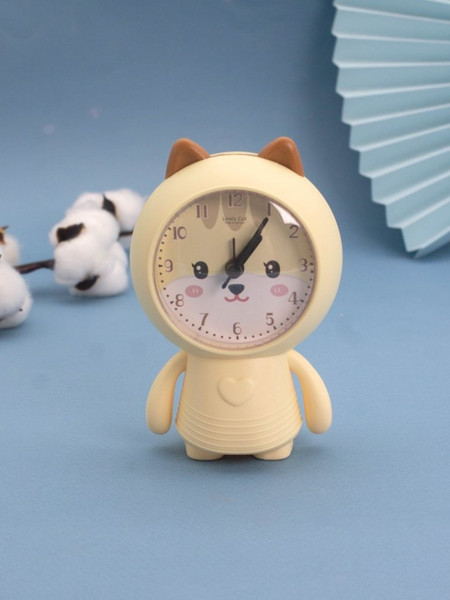 Изображение товара Настольные часы ILikeGift Lovely Cat / 100P-2305-01 (желтый)