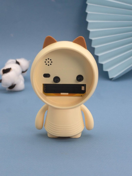 Изображение товара Настольные часы ILikeGift Lovely Cat / 100P-2305-01 (желтый)