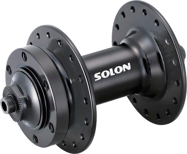 Изображение товара Втулка для велосипеда Solon DH901YF 36H Disc (передняя, черный)