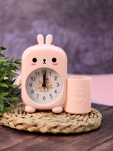 Изображение товара Настенные и настольные часы ILikeGift Cute Bunny / HS-631-2 (розовый)