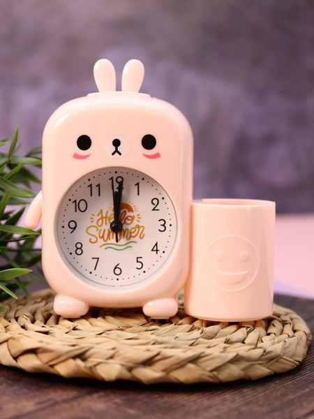 Изображение товара Настенные и настольные часы ILikeGift Cute Bunny / HS-631-2 (розовый)