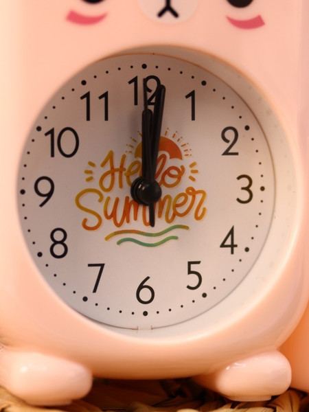 Изображение товара Настенные и настольные часы ILikeGift Cute Bunny / HS-631-2 (розовый)