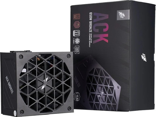 Изображение товара Блок питания для компьютера 1stPlayer HA-650AA2 650W (ACK-BRZ-650-BK-EU)