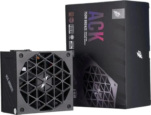 Изображение товара Блок питания для компьютера 1stPlayer HA-750AA2 750W (ACK-BRZ-750-BK-EU)