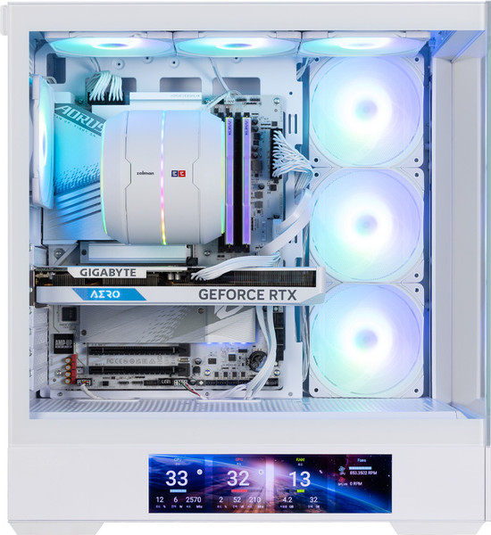 Изображение товара Корпус для компьютера Zalman P40 DS (белый)