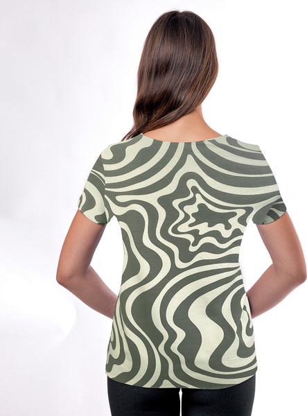 Изображение товара Футболка Verally 380-3 (р.158,164-120-126, волна)