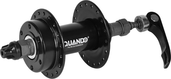 Изображение товара Втулка для велосипеда Quando KT-M65R QR Disc (задняя, черный)