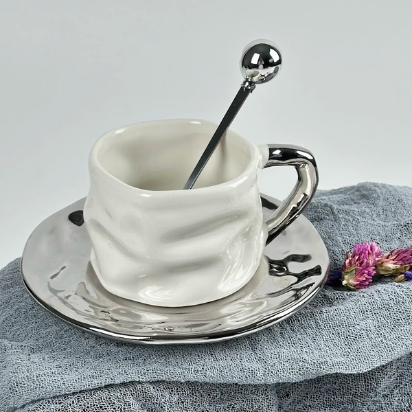 Изображение товара Чашка с блюдцем Lenardi 164-031