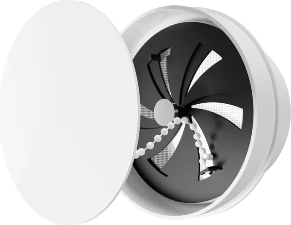 Изображение товара Решетка вентиляционная ERA SH фланец D100 / 10SH