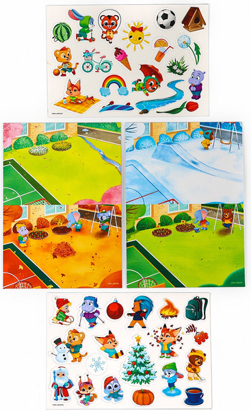 Изображение товара Развивающая игра Школа талантов Времена года / 10326647