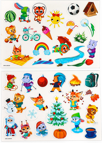 Изображение товара Развивающая игра Школа талантов Времена года / 10326647