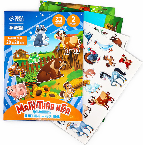 Изображение товара Развивающий игровой набор Школа талантов Животные / 10326649