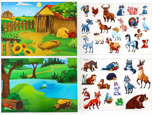 Изображение товара Развивающий игровой набор Школа талантов Животные / 10326649