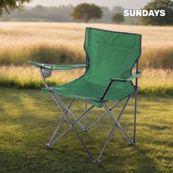 Изображение товара Комплект кресел складных Sundays ZC-CC005 (2шт, темно-зеленый)