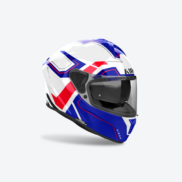 Изображение товара Мотошлем Airoh Spark 2 Dart SP2D18-M (M, синий/красный глянец)