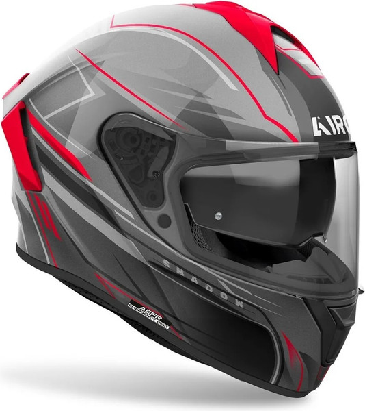 Изображение товара Мотошлем Airoh Spark 2 Shadow SP2SH55-XL (XL, красный глянец)