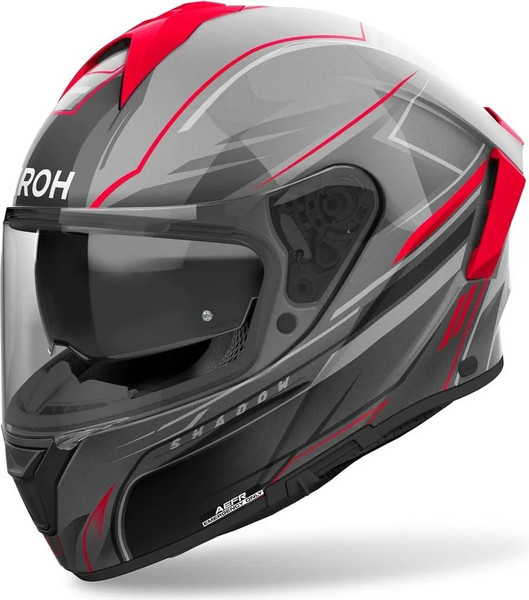 Изображение товара Мотошлем Airoh Spark 2 Shadow SP2SH55-XL (XL, красный глянец)