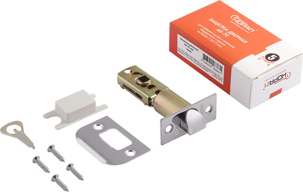 Изображение товара Защелка врезная Нора-М 60-70мм (хром Есо)