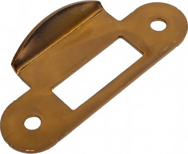Изображение товара Ответная планка Нора-М 504.18 с заходом (старая медь)