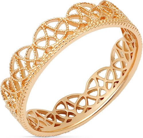 Изображение товара Кольцо из желтого золота Кристалл CH00200226773 0004 (р.17.5)