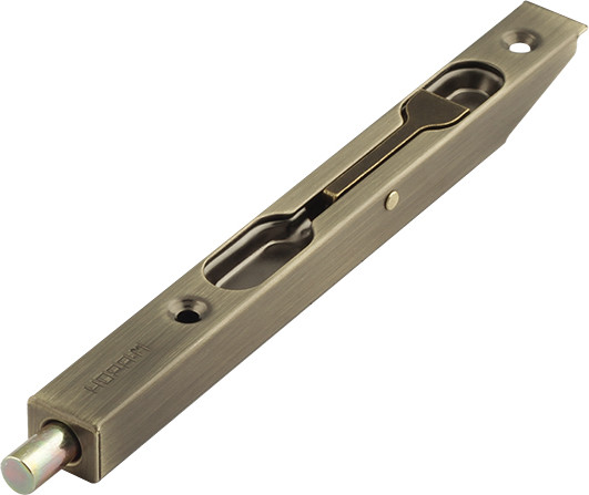 Изображение товара Шпингалет торцевой Нора-М Ригель 6 1/2" (старая бронза, хедер)