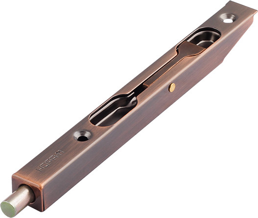 Изображение товара Шпингалет торцевой Нора-М Ригель 6 1/2" (старая медь)
