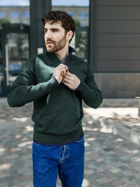 Изображение товара Джемпер Isee SG100061J (р.58, зеленый)