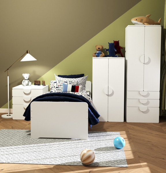 Изображение товара Шкаф Mebelain Пикси 120 (робкий подснежник)