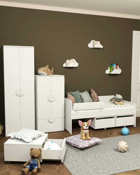 Изображение товара Шкаф Mebelain Пикси 180 (робкий подснежник)