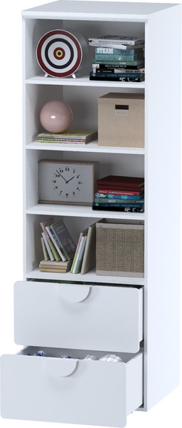 Изображение товара Стеллаж Mebelain Пикси Два выдвижных ящика (робкий подснежник)