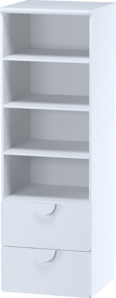 Изображение товара Стеллаж Mebelain Пикси Два выдвижных ящика (робкий подснежник)