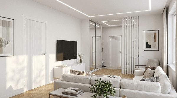 Изображение товара Дверь межкомнатная Юни Эмаль ПГ 29 60x200 (белый)