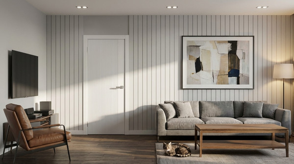 Изображение товара Дверь межкомнатная Юни Эмаль ПГ 29 60x200 (белый)