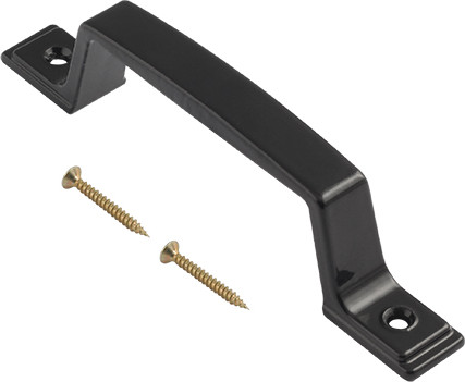 Изображение товара Ручка дверная Нора-М РС-80мм (черный)