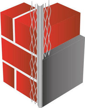 Изображение товара Уголок штукатурный Profigips Алюминиевый для мокрых штукатурок 34мм 3м